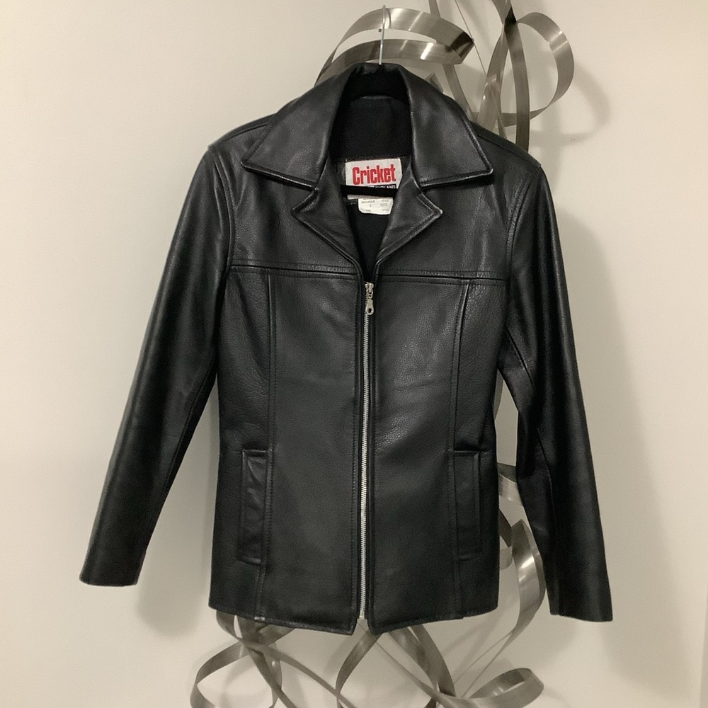 Vintage Cricket Leather Jacket